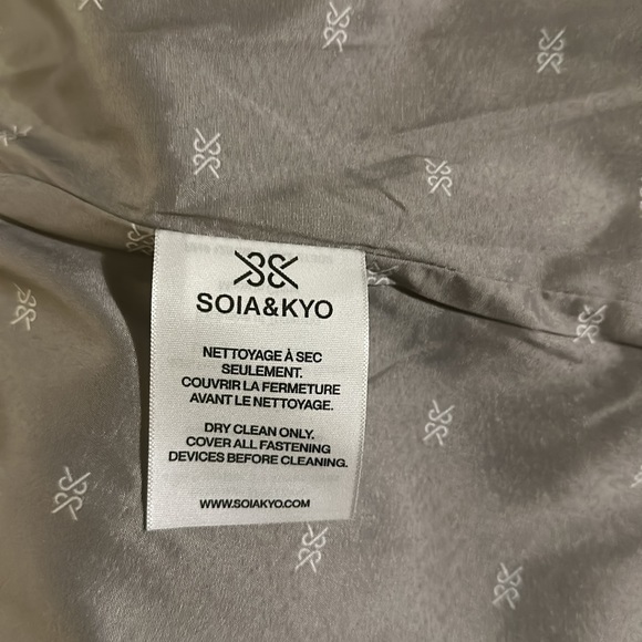 SOIA & KYO Asymmetrical Peacoat - Picture 8 of 9